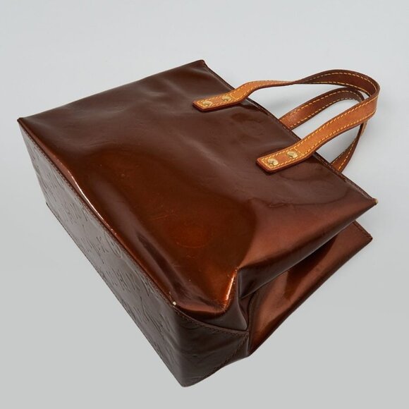 Louis Vuitton Bronze Monogram Vernis Reade PM Bag - Picture 3 of 9